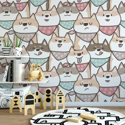 ⁠Adorable Shiba Inu Wallpaper