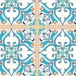 Minimalist Arabesque Dining Room Space