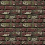 Rustic Brick Living Room Wallpaper