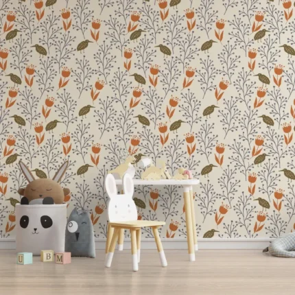 Birds and Floral Elegance