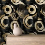 Bold Abstract Circular Strokes