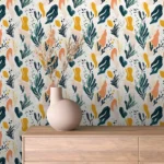 Botanical Harmony Wallpaper