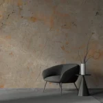 Earthy Terracotta Stone Texture Wallpaper