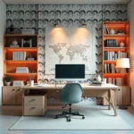 Geometric Arch Wallpaper – Elegant & Modern