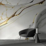 Gold Marble Elegance Wallpaper