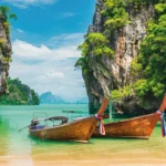 Tropical Island Paradise Wall Mural