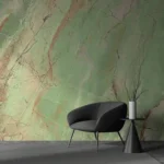 Light Green Stone Texture Wallpaper