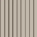 Minimalist Slatted Wallpaper in Neutral Beige – Modern Elegance for Bedrooms and Living Spaces