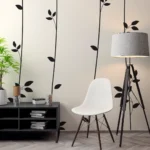 Minimal Black Vines - Contemporary Simplicity