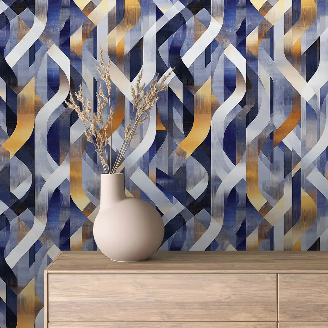 Modern Interwoven Geometry | Rocket Design Modern Interwoven Geometry - Image 1