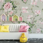 Romantic Rose Garden - Pastel Greens & Pinks