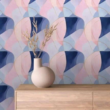 Soft Elegance Abstract Wallpaper