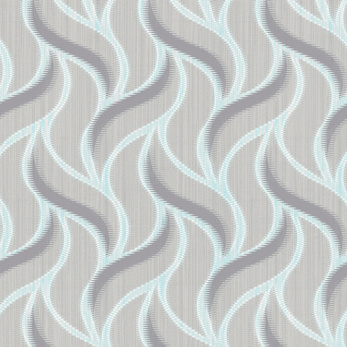 Wave Pattern – 3D Textured Wallpaper | Rocket Design Wave Pattern – 3D Textured Wallpaper - Image 1