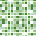 Sleek Mosaic Bathroom Mockup Design