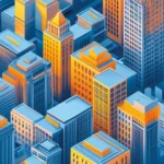 Make a bold statement with this vibrant geometric wallpaper