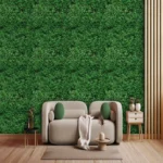 Vibrant Leafy Green Wall Mural